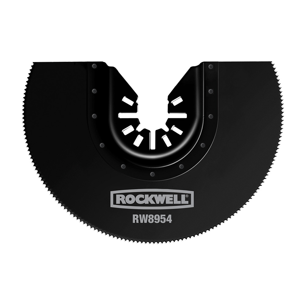 Universal Fit 4" BiMetal Oscillating Semicircle Saw Blade Rockwell Tools